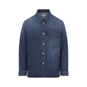 Givenchy Classic Denim Shirt With Button-Up Front - NWT